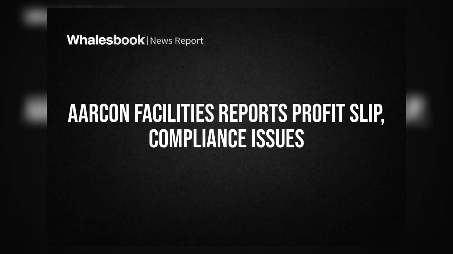 Aarcon Facilities FY26: ਮੁਨਾਫਾ ਡਿੱਗਿਆ, ਕੰਪਨੀ ਦੀਆਂ ਸਰਕਾਰੀ ਨਿਯਮਾਂ ਦੀਆਂ ਉਲੰਘਣਾਵਾਂ ਨੇ ਵਧਾਈ ਚਿੰਤਾ