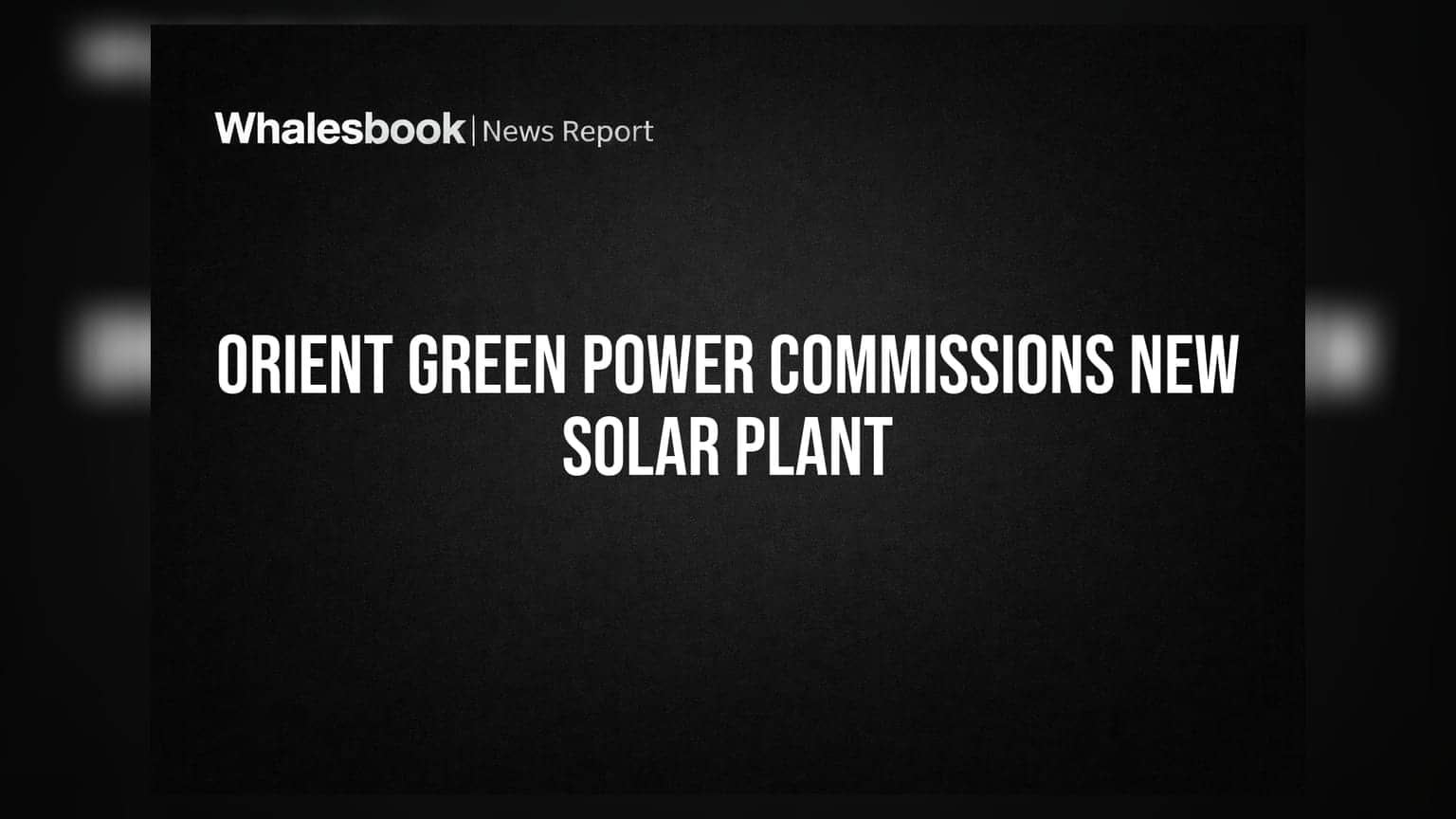 Orient Green Power: புதிய சோலார் ப்ராஜெக்ட் தொடக்கம்! முதலீட்டாளர்களின் வாக்குறுதியை நிறைவேற்றிய நிறுவனம்