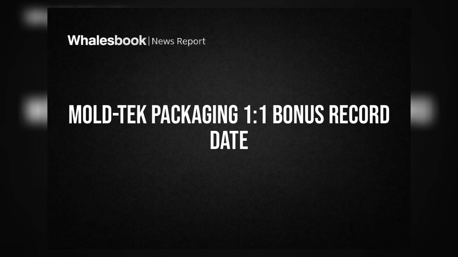 Mold-Tek Packaging Bonus Issue: રોકાણકારો માટે મોટી જાહેરાત, જાણો કઈ તારીખે મળશે ફ્રી શેર?