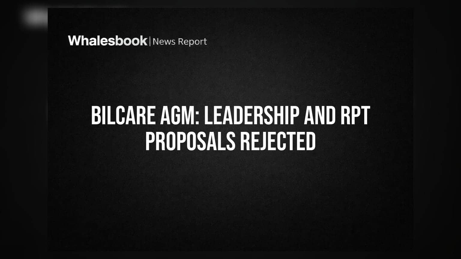 Bilcare AGM: Shareholders Defeat Key Executive Appointments and Material RPT Proposals