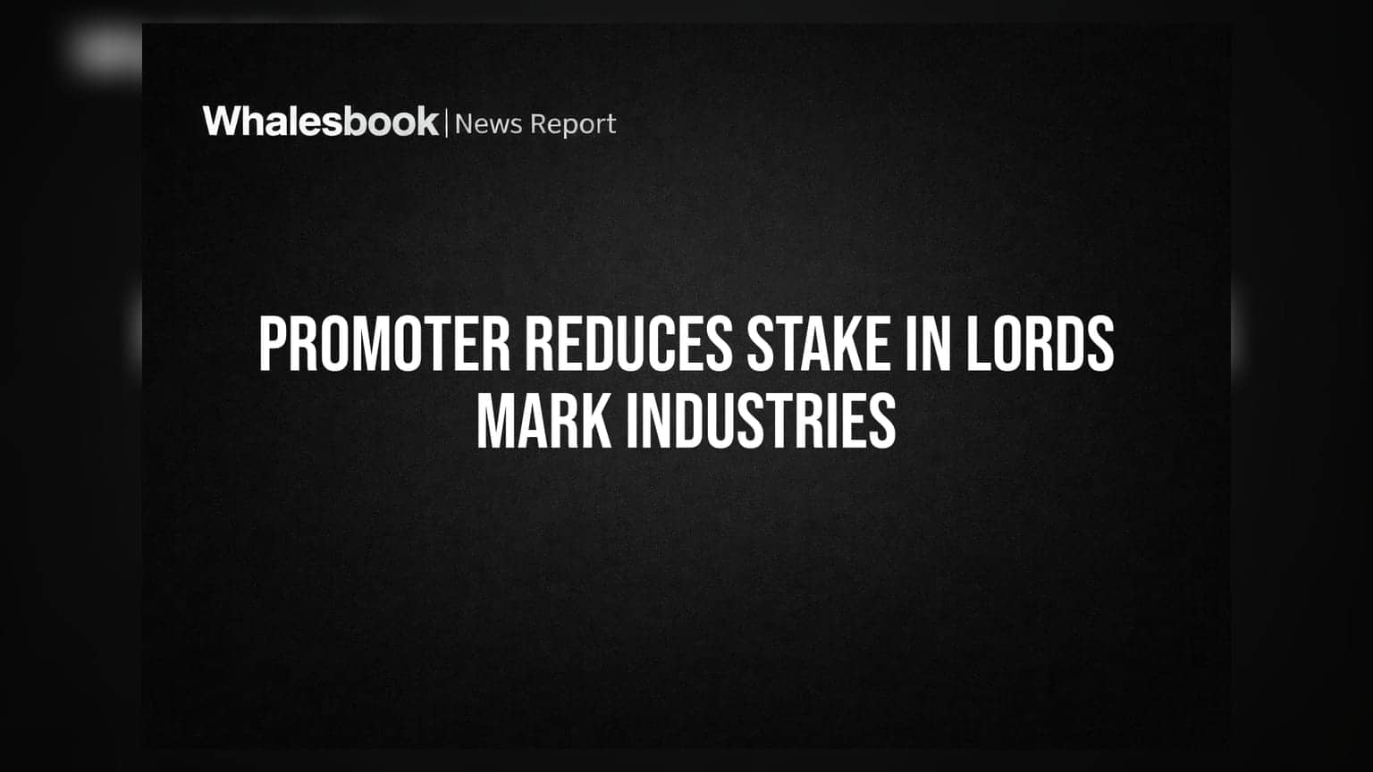 Lords Mark Industries: પ્રમોટર સચ્ચિદાનંદ ઉપાધ્યાયનો મોટો નિર્ણય, ઓપન માર્કેટમાં વેચ્યા **2.11%** શેર