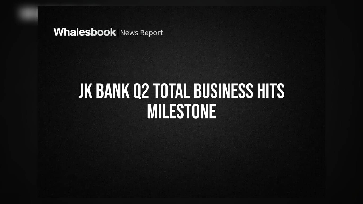 Jammu & Kashmir Bank Q2 Business Grows 19% to Rs 3.10 Lakh Crore