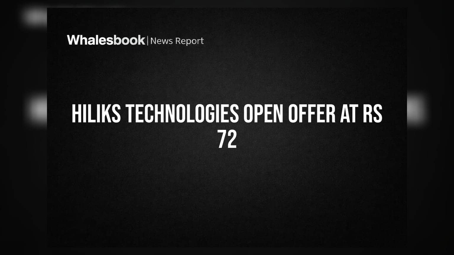 Hiliks Technologies માં મોટો ફેરફાર: પ્રમોટર બદલાતા જ રોકાણકારો માટે ₹26.58 કરોડનો ઓપન ઓફર