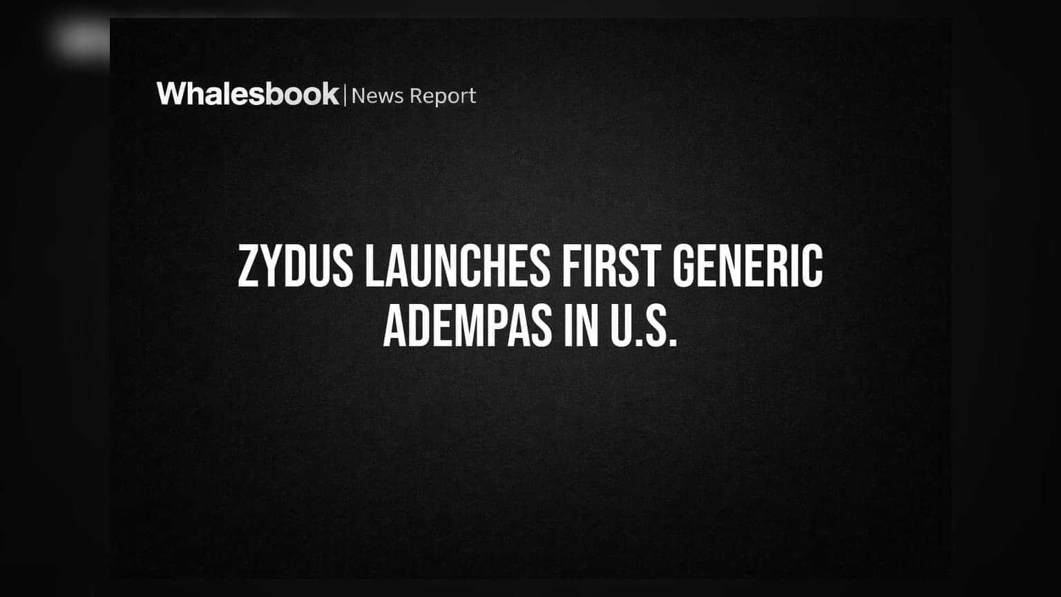 Zydus Lifesciences ਦਾ ਅਮਰੀਕੀ ਮਾਰਕੀਟ 'ਚ ਵੱਡਾ ਧਮਾਕਾ: ਪਹਿਲੀ Generic Adempas ਕੀਤੀ ਲਾਂਚ