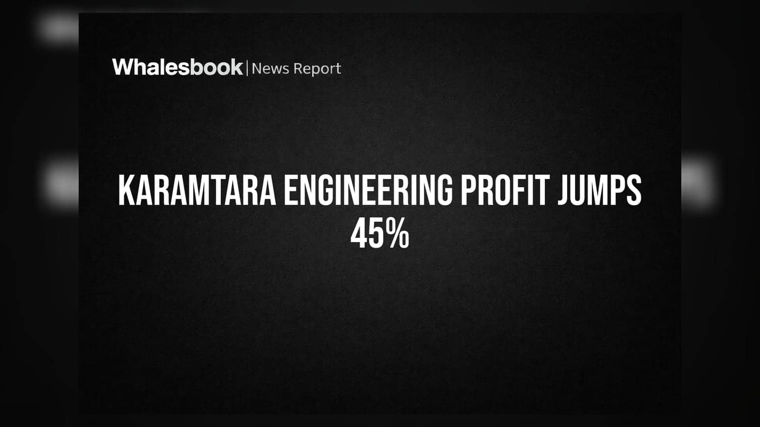 Karamtara Engineering Q1 Profit Rises 45% to Rs 87 Crore