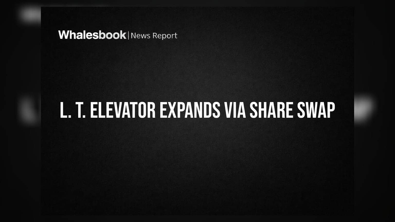 L. T. Elevator Allots 4.61 Lakh Shares to Acquire Ricardo Elevators