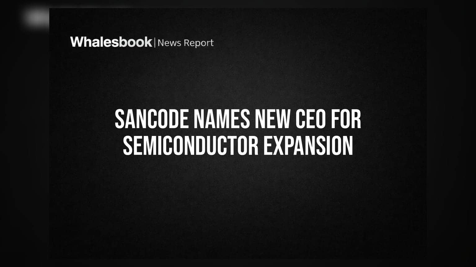Sancode Technologies Appoints Jerry A. Agnes as CEO of Sancode Semi