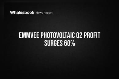 Emmvee Photovoltaic Q2 Profit Jumps 60% YoY to Rs 382 Crore
