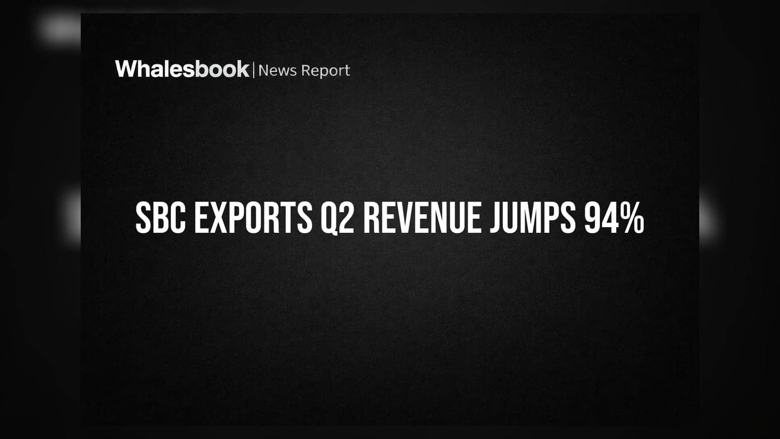 SBC Exports Q2 Results: कंपनी का मुनाफा **37%** बढ़ा, रेवेन्यू में **94%** का तूफानी उछाल