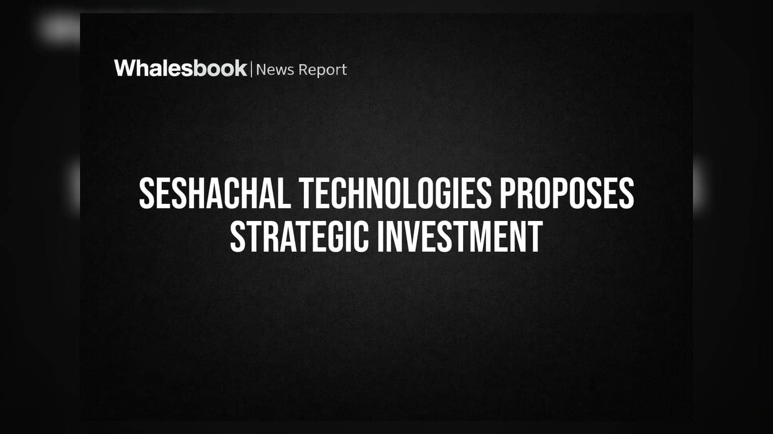 Seshachal Technologies EGM: Preferential Issue and Triveni Jewellers Investment Proposal Detailed