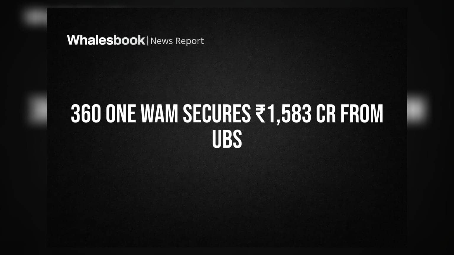 360 ONE WAM Allots 2.05 Crore Shares to UBS Following Warrant Conversion