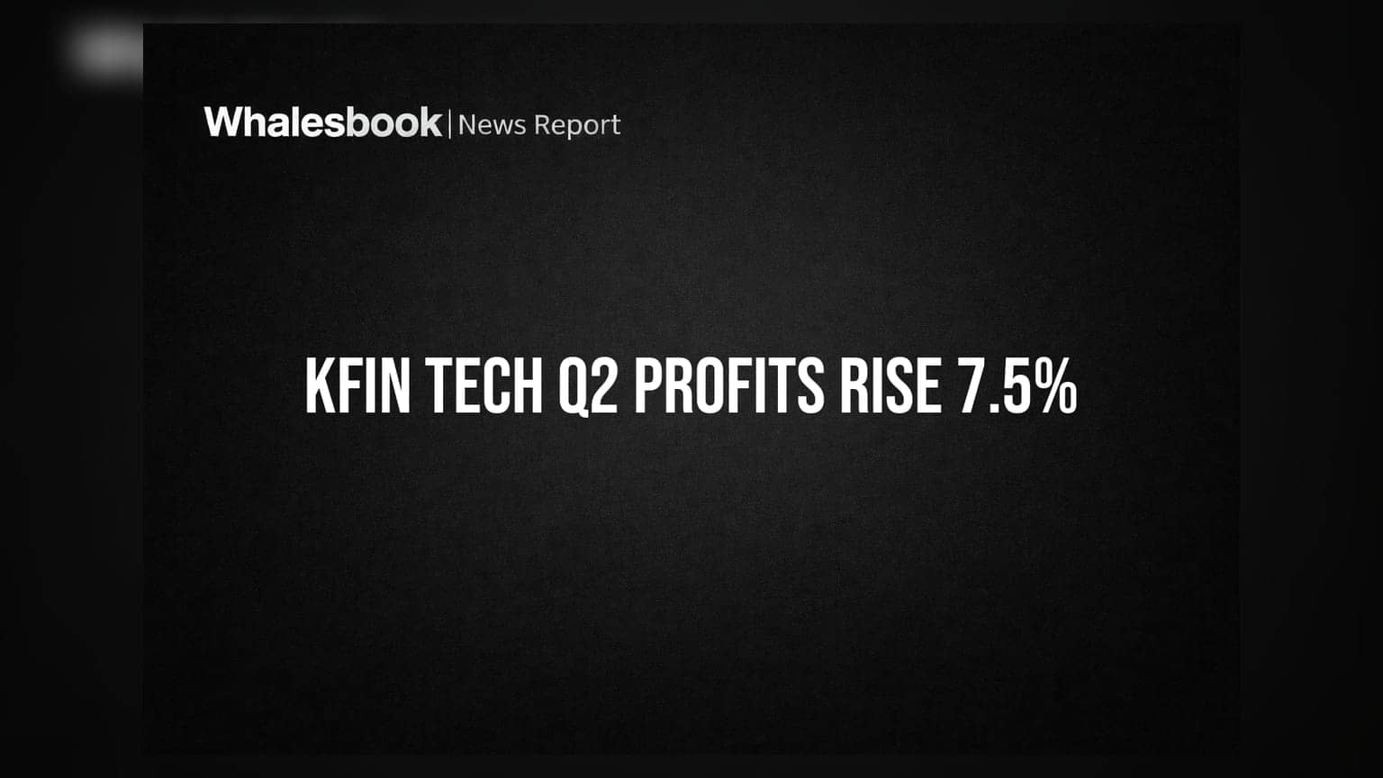KFin Technologies Q2 Results: मुनाफे में **7.5%** की बढ़त, कंपनी ने किया बड़ा रिस्ट्रक्चरिंग का ऐलान