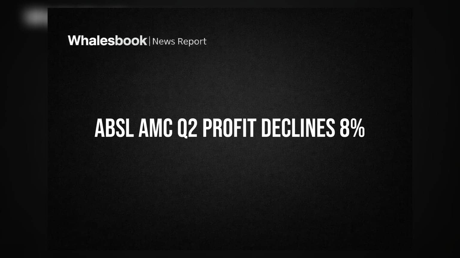 Aditya Birla Sun Life AMC Q2 Profit Falls 8% to ₹221 Crore