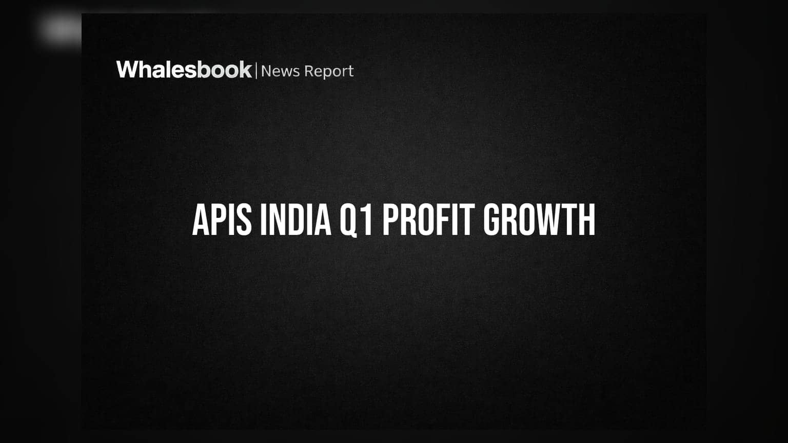 Apis India Q1 Profit Rises to Rs 3.39 Crore Despite Revenue Dip