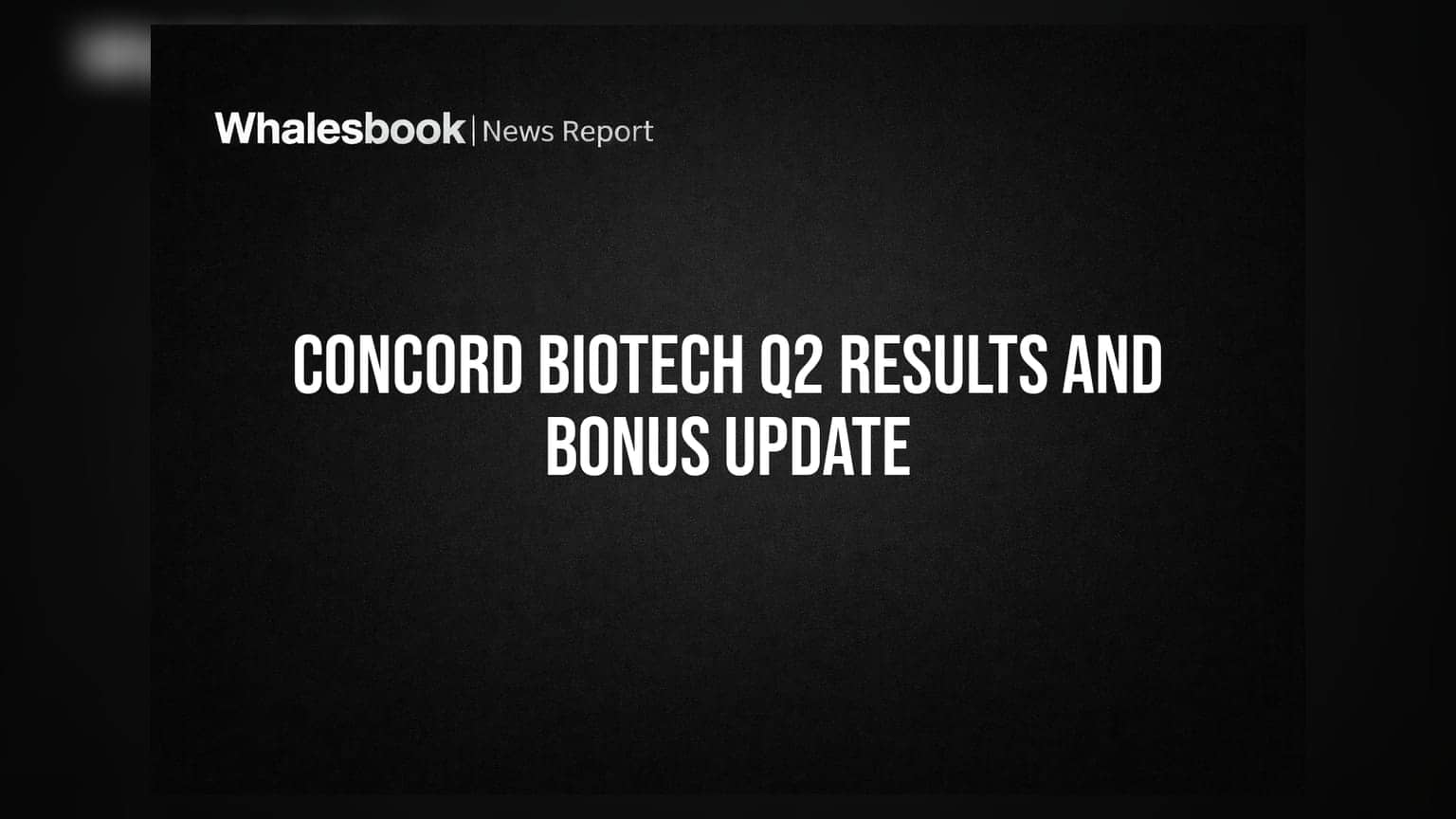 Concord Biotech: સપ્ટેમ્બર ક્વાર્ટરમાં નફામાં ઉછાળો, **1:1** બોનસ શેર માટે તારીખ જાહેર