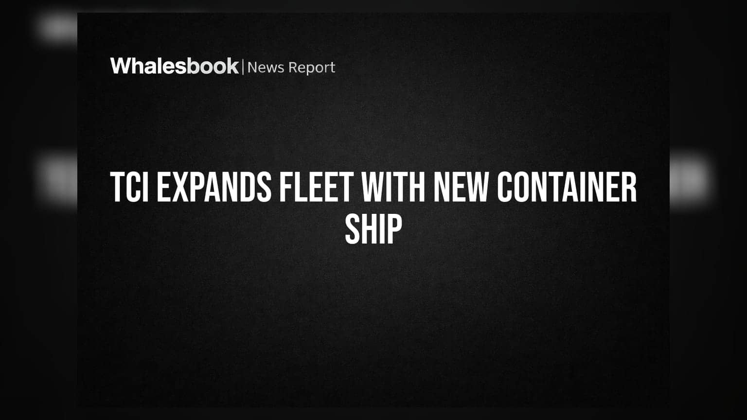 Transport Corporation of India Adds New 500-TEU Container Ship TCI SETU