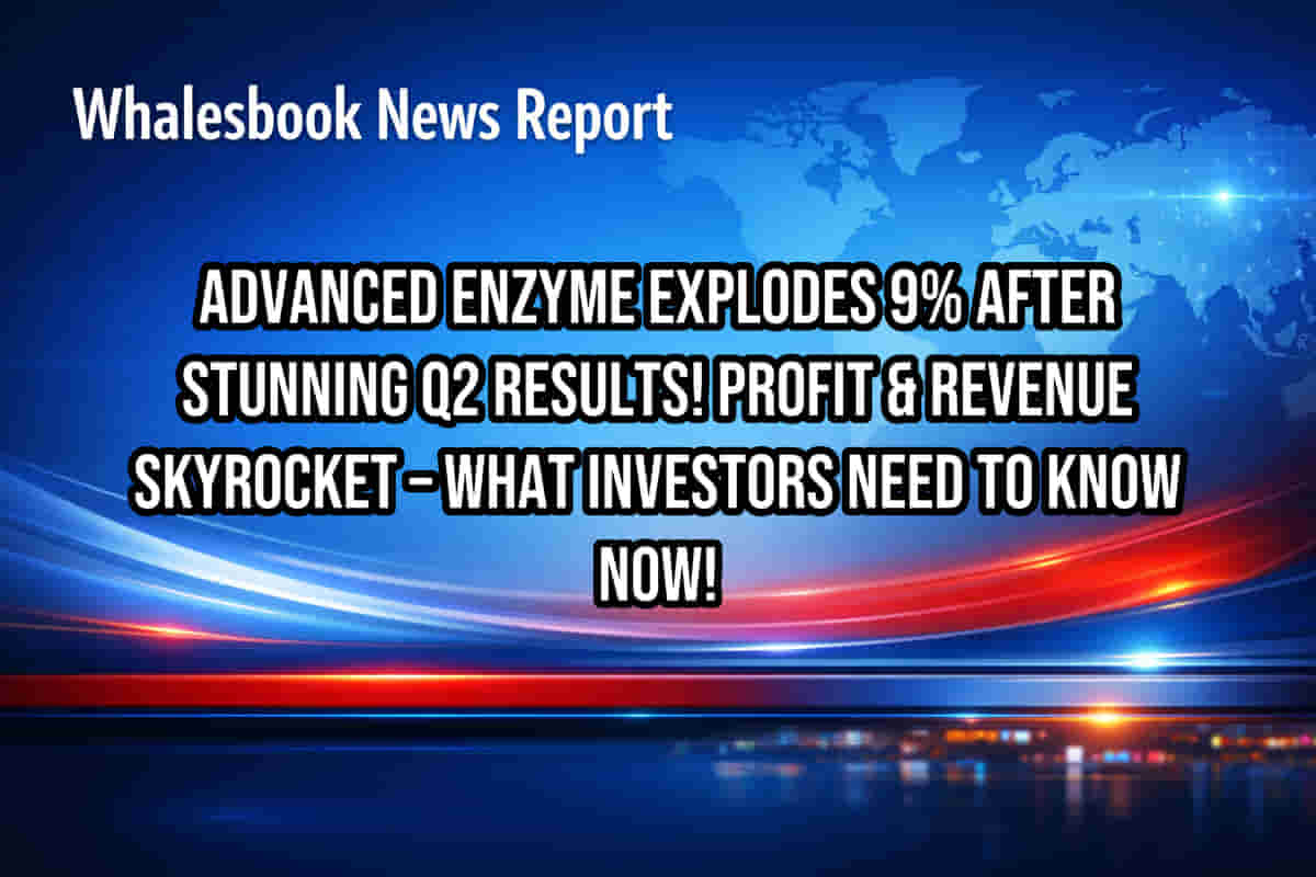 Advanced Enzyme EXPLODES 9% After Stunning Q2 Results! Profit & Revenue Skyrocket – What Investors NEED to Know NOW!