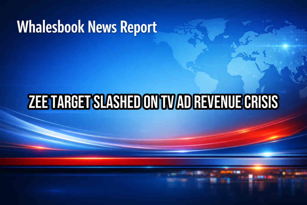 Zee Target Slashed on TV Ad Revenue Crisis
