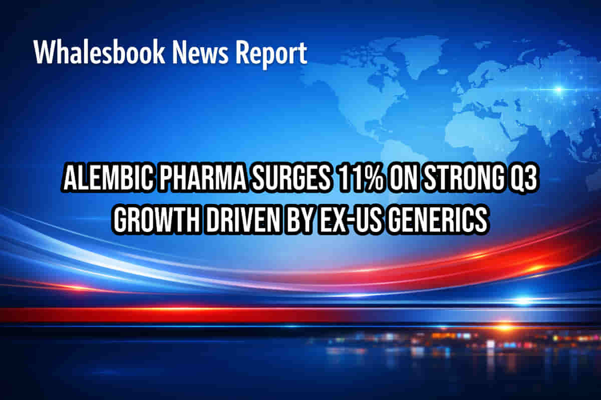 Alembic Pharma Share Price: Q3 Results का जलवा, शेयर **11%** चढ़ा!