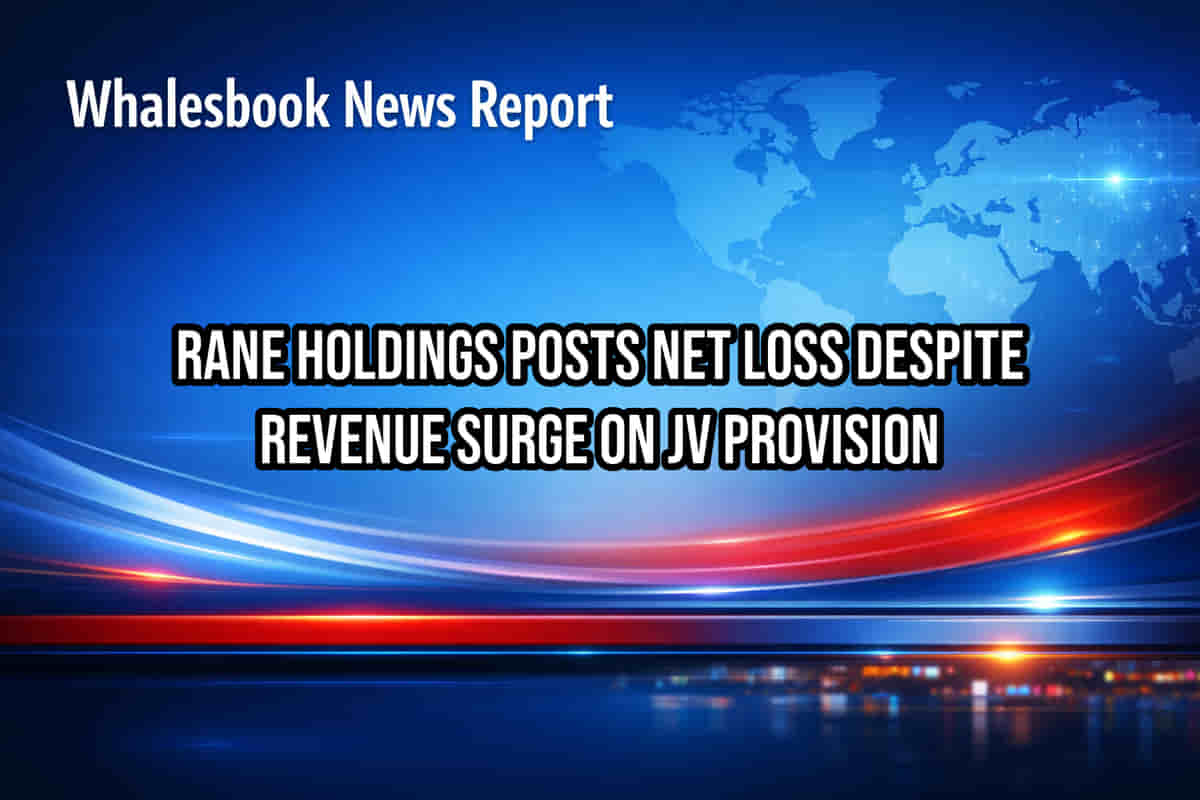 Rane Holdings Posts Net Loss Despite Revenue Surge on JV Provision