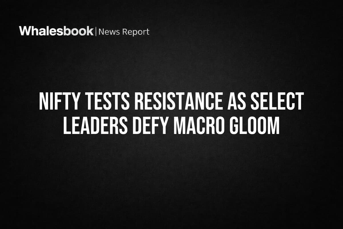 Nifty testira otpornost dok odabrani vođe prkose makro sumornosti