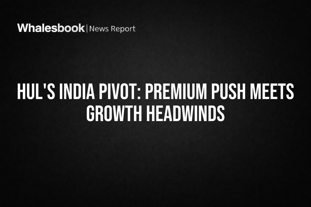 HUL's India Pivot: Premium Push Meets Growth Headwinds
