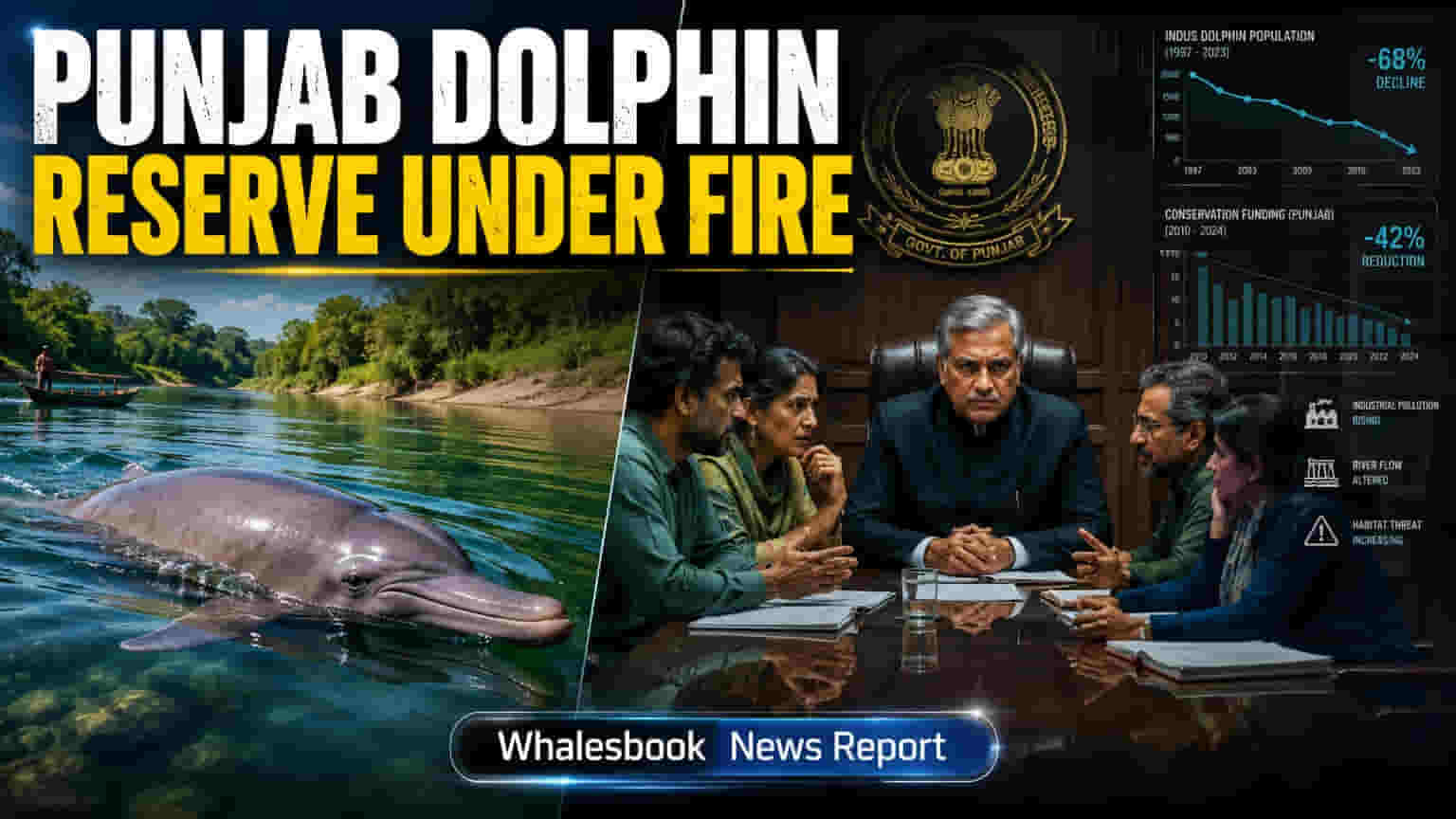 Punjab Tells Green Tribunal Beas Dolphin Habitat Is Safe