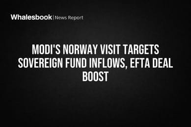 Modi Seeks $100B Investment from Norway's SWF via New EFTA Deal