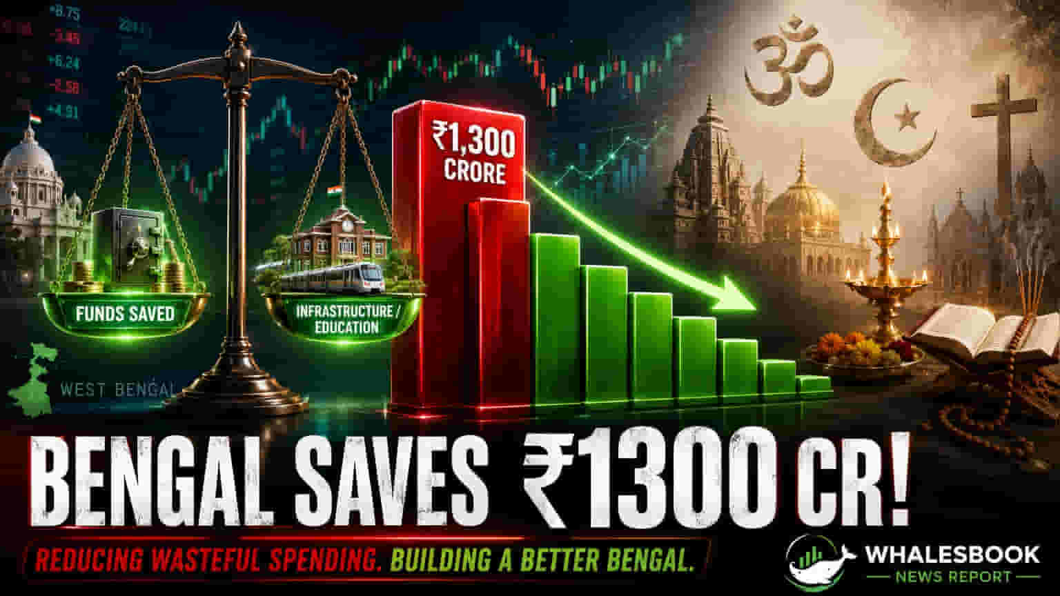 West Bengal shifts Rs 1,300 Cr from religious welfare to development