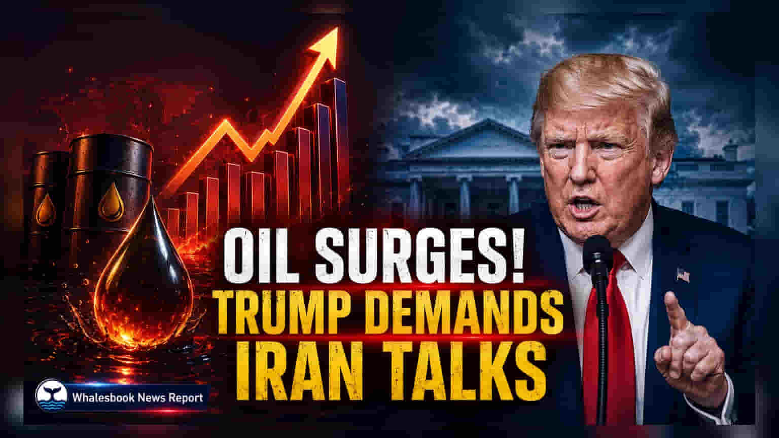 Oil Soars Over $110 as US-Iran Tensions Disrupt Supply