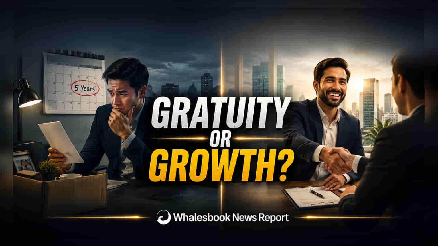 India Gratuity vs. New Job: Workers Divided on Security vs. Pay