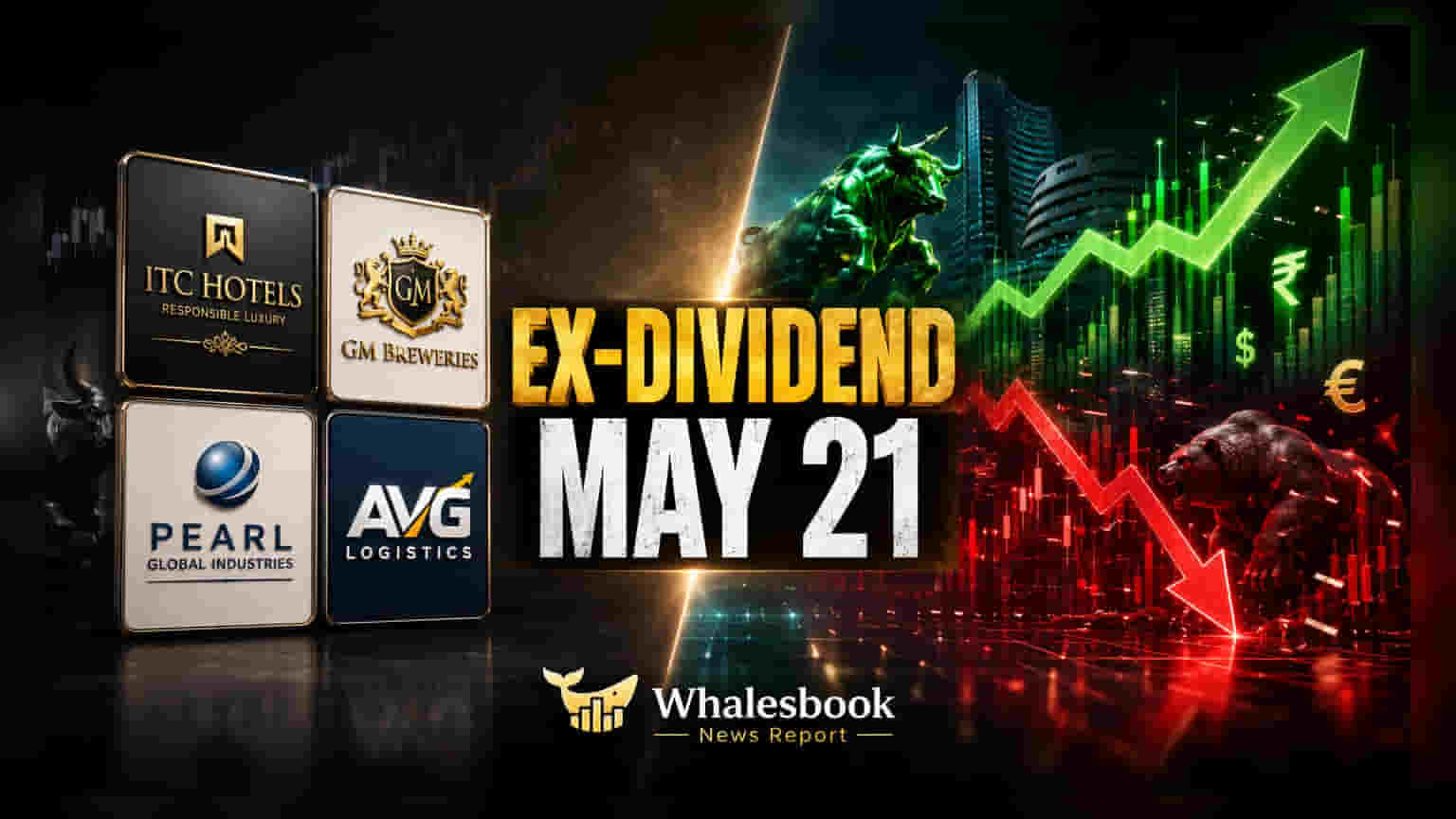 ITC Hotels, GM Breweries, Pearl Global, AVG Logistics: 21 ਮਈ ਨੂੰ Ex-Dividend ਹੋਣਗੇ ਇਹ ਸ਼ੇਅਰ