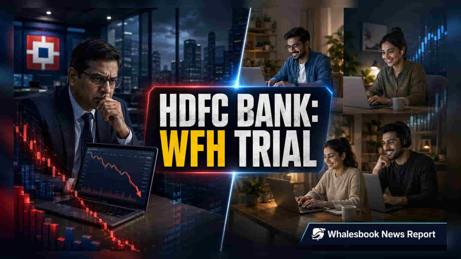 HDFC Bank Trials 2-Day Remote Work for Staff to Save Fuel