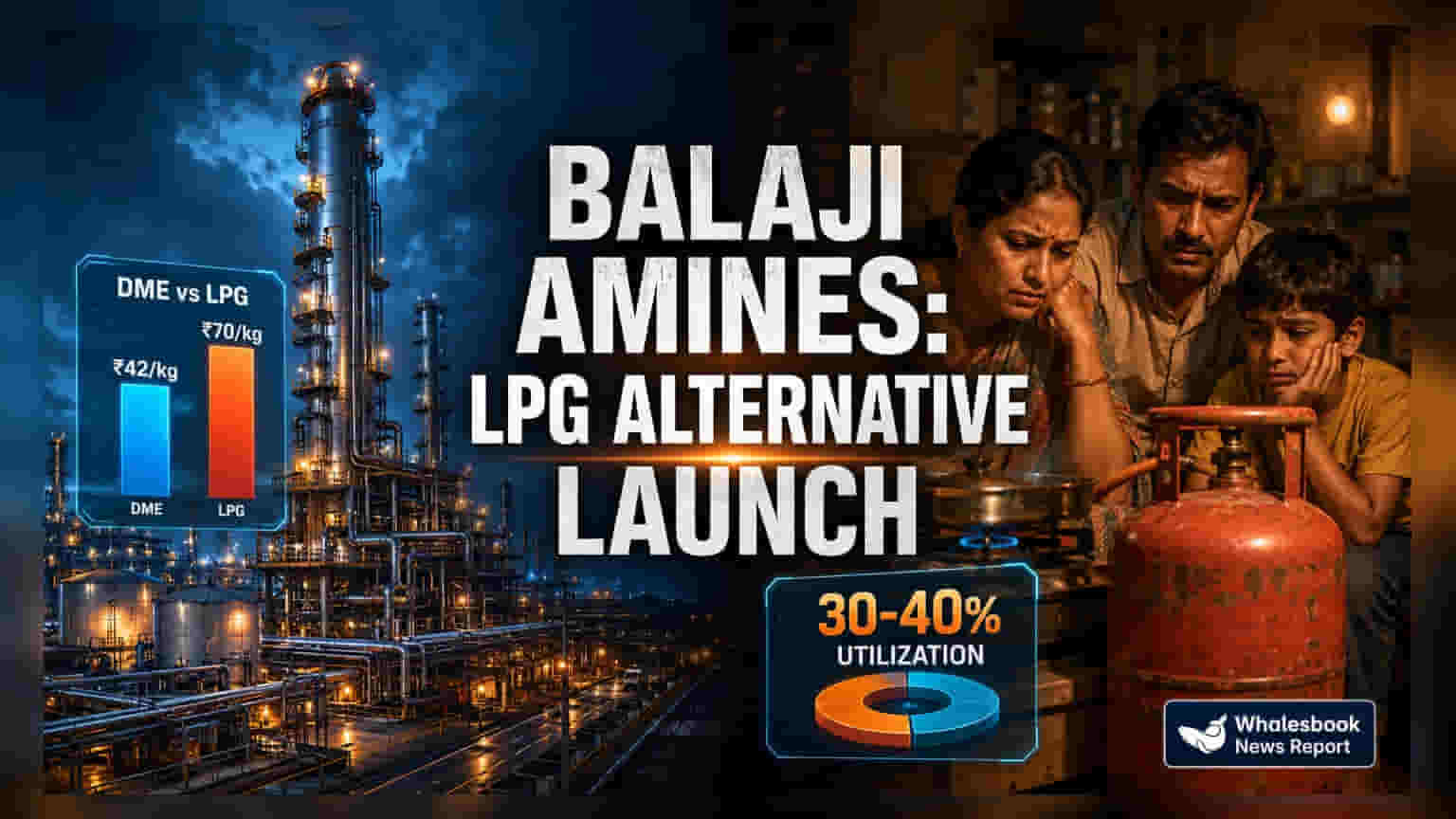 Balaji Amines चा नवीन प्लांट सुरू: LPG ला टक्कर देण्याची तयारी!