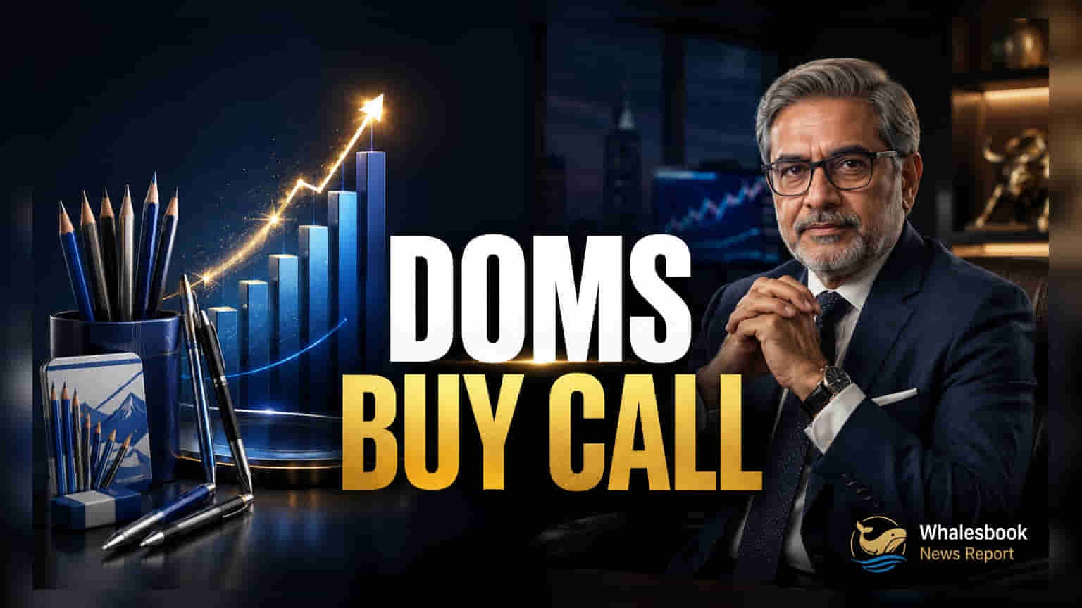DOMS Industries: ਪ੍ਰਭੂਦਾਸ ਲੀਲਾਧਰ ਨੇ ₹2,883 ਟਾਰਗੇਟ ਨਾਲ BUY ਰੇਟਿੰਗ ਬਰਕਰਾਰ ਰੱਖੀ