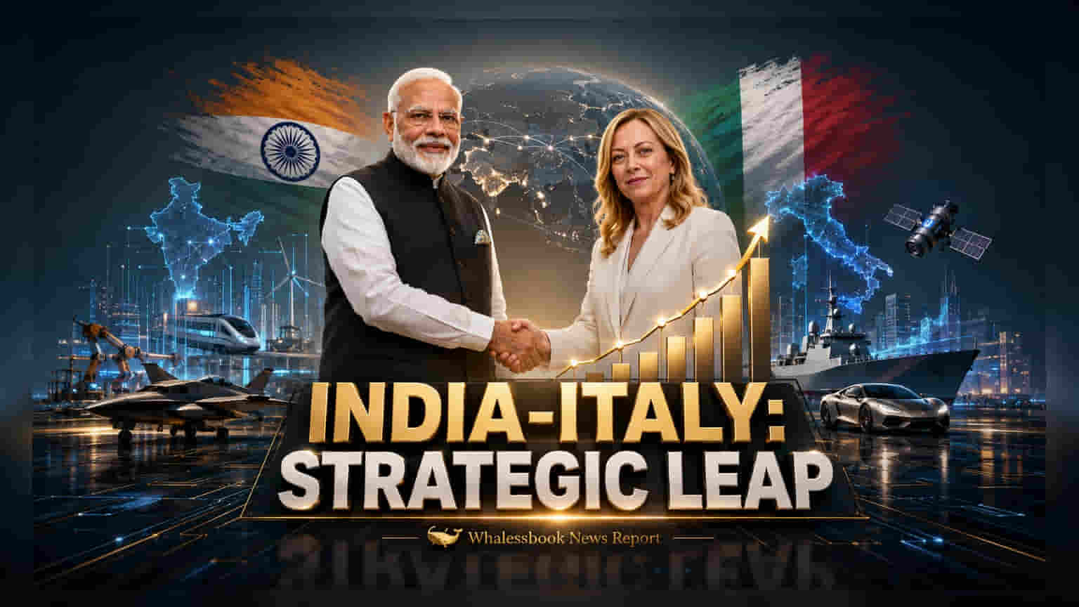 India-Italy Partnership: ભારત અને ઇટાલી વચ્ચે ખાસ વ્યૂહાત્મક ભાગીદારી, વેપાર ₹1800 અબજ સુધી પહોંચાડવાનો લક્ષ્યાંક