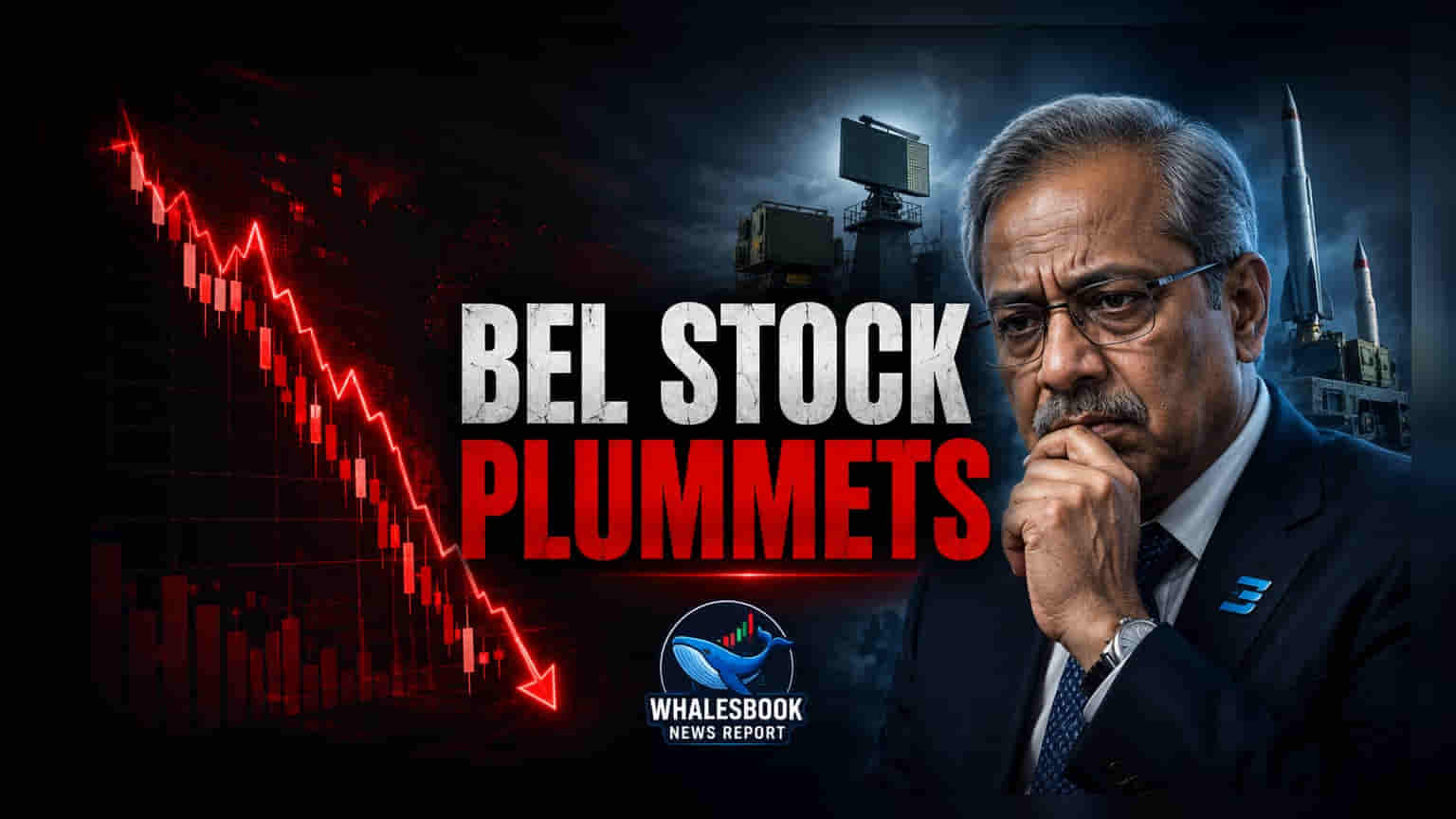 BEL Share Price: રેવન્યુ વધવા છતાં નફાનું માર્જિન ઘટ્યું, શેર **3%** થી વધુ તૂટ્યો