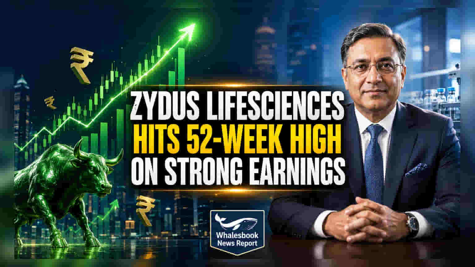 Zydus Lifesciences Share Price: Q4 ના શાનદાર પરિણામો બાદ શેર 52-Week High પર, રોકાણકારોની તેજી