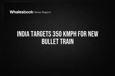 India Targets 350 KMPH for New Bullet Train
