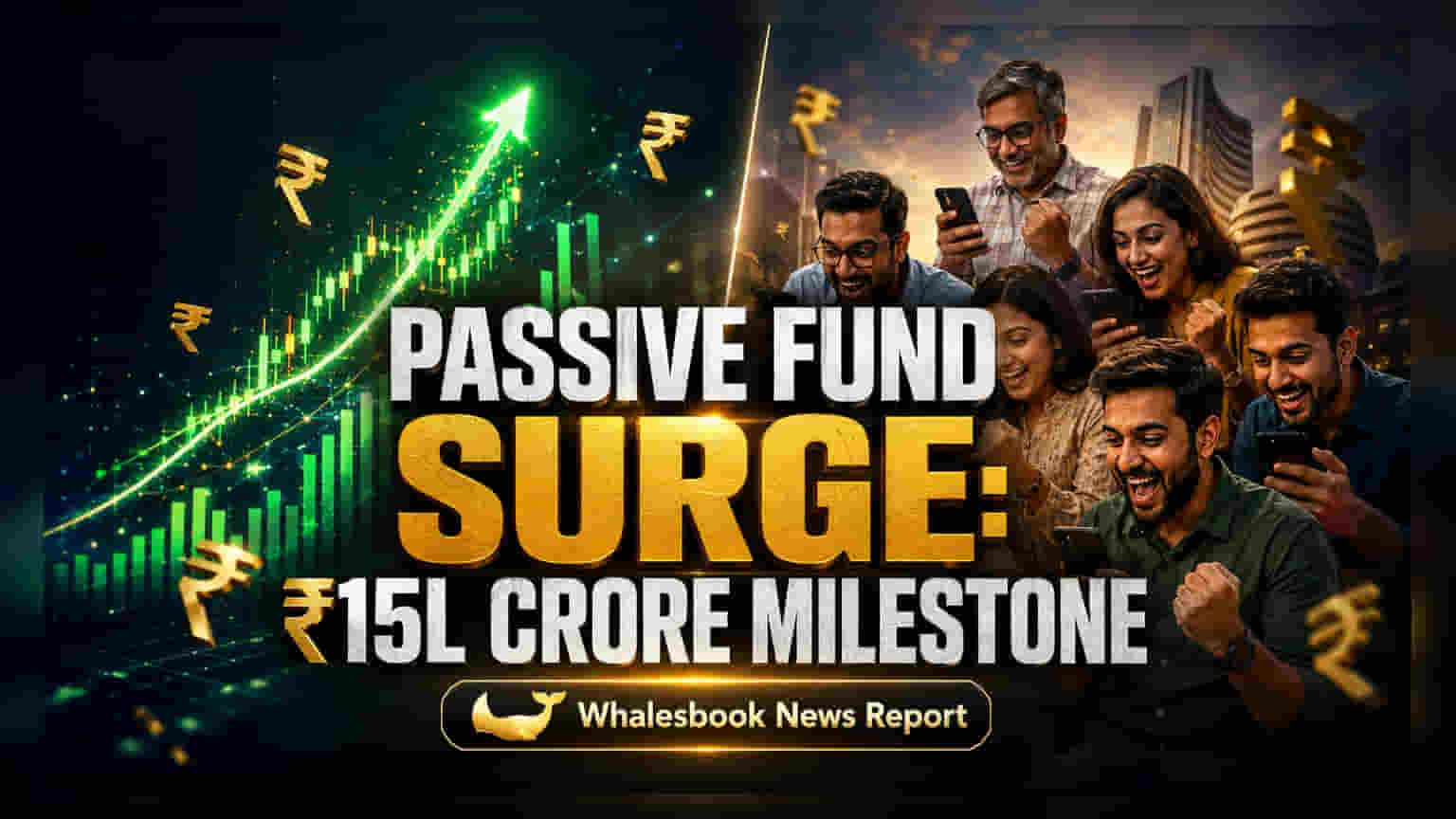 India's Passive Funds Hit Record ₹15.19 Trillion Amid Low-Cost Investing Boom