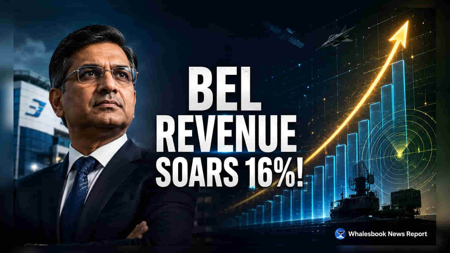 Bharat Electronics Revenue: સંરક્ષણ ક્ષેત્રના મજબૂત ઓર્ડરને કારણે આવકમાં **16%** નો જબરદસ્ત ઉછાળો