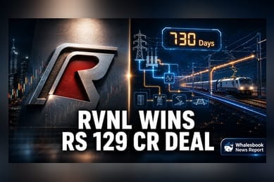 RVNL Wins Rs 129 Crore North Eastern Railway Electrification Project