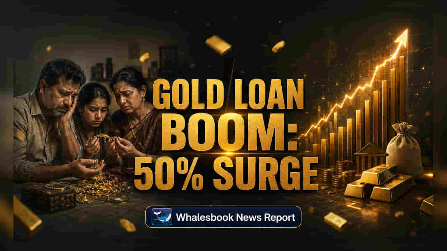 India's Gold Loans Skyrocket 50% to ₹18.6 Lakh Crore