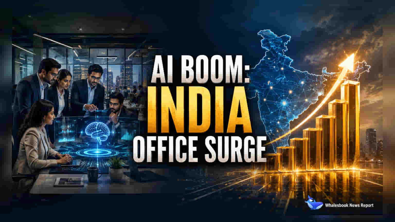 India Office Space to Surge 79M Sq. Ft. by 2030 Driven by AI Boom
