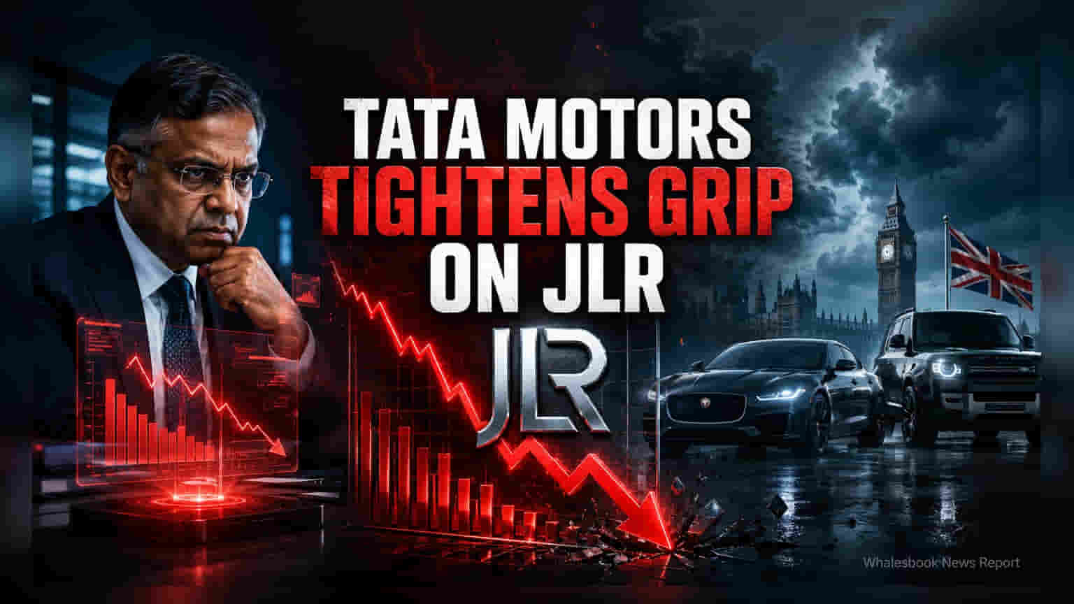 Tata Motors Jaguar Land Rover પર કડક નિયંત્રણ: નુકસાન બાદ લીધેલું મોટું પગલું