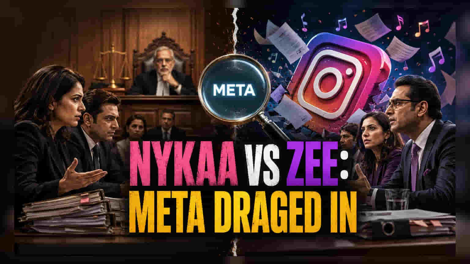 Nykaa Seeks to Add Meta to Zee Music Copyright Lawsuit