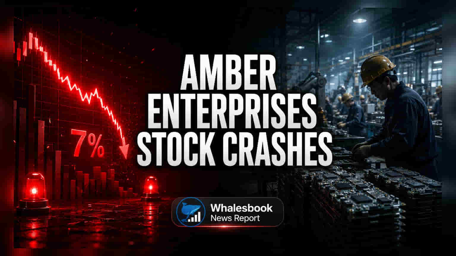 Amber Enterprises Stock: માર્જિન પર દબાણની ચિંતા, શેરમાં **7%**નો કડાકો
