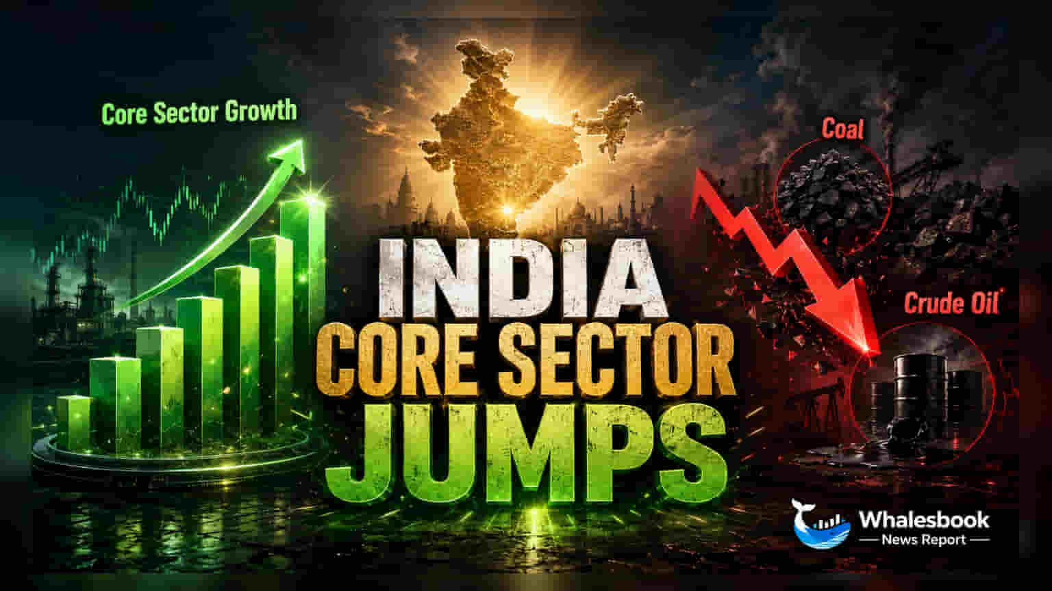 India Core Sector Growth Hits 1.7% in April, Led by Steel and Cement