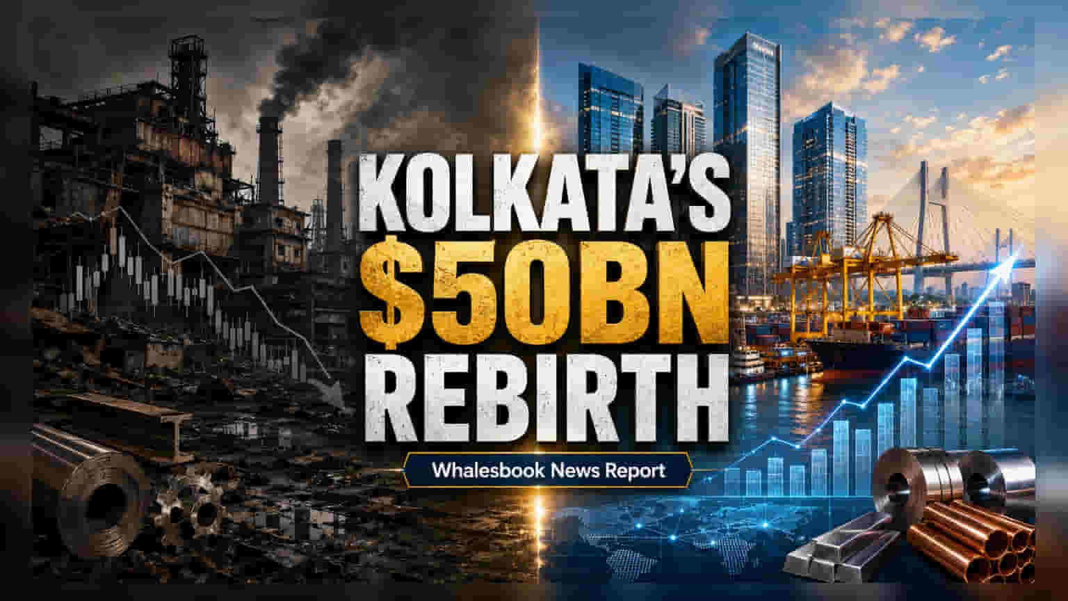 Kolkata Aims for $50 Billion Output by Reviving Old Industries