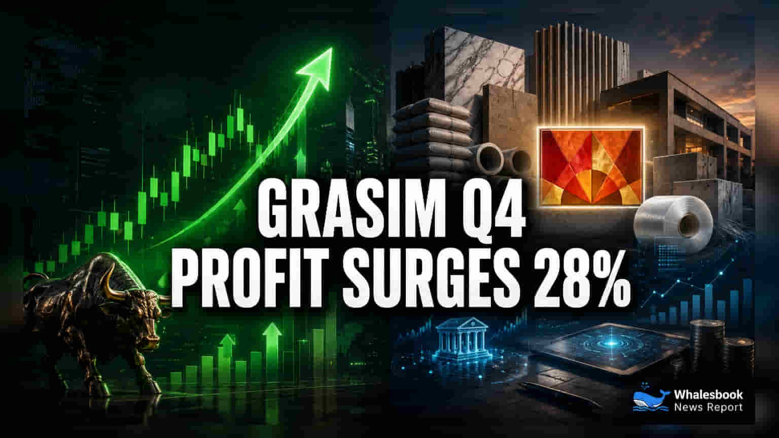 Grasim Industries Q4 Profit Jumps 28% on Strong Performance